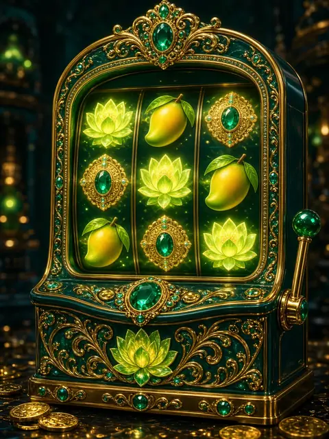 Neon slot machine on LakhBet India