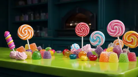 Candy Corner cluster slot on LakhBet India