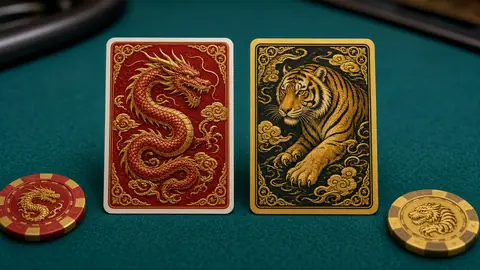 Dragon Tiger live cards on LakhBet India
