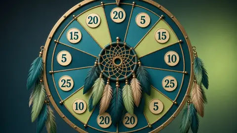Dream Catcher money wheel on LakhBet India