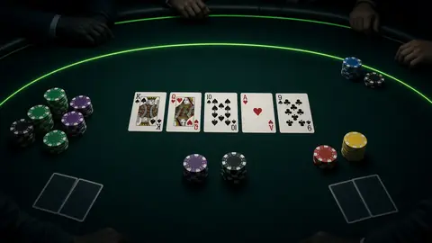 Casino Hold'em poker table on LakhBet
