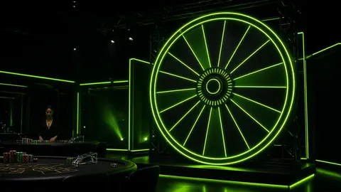 Mega Wheel studio on the LakhBet casino lobby