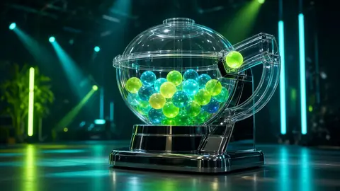 Mega Ball studio draw on the LakhBet online platform