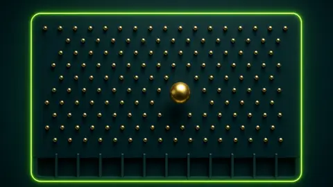 Plinko board on the LakhBet casino lobby