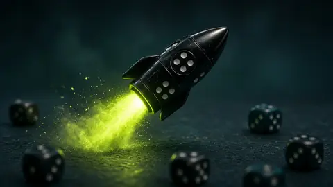 Rocket Dice instant game on LakhBet India