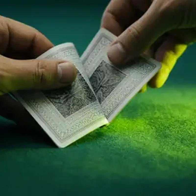 Baccarat table art on the LakhBet online platform