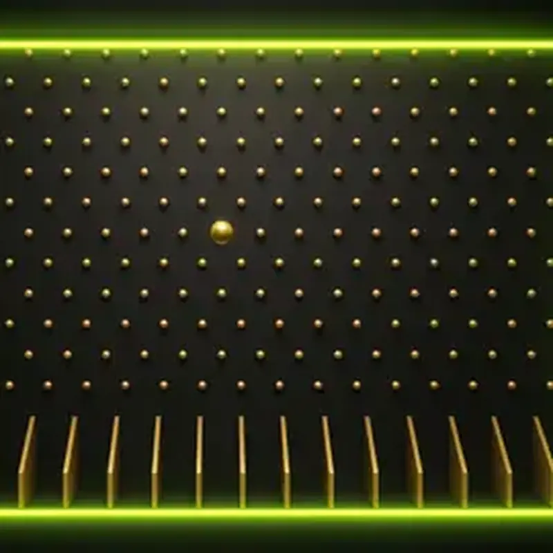 Plinko graphic on the LakhBet online platform