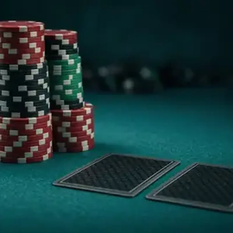 Poker table art on the LakhBet online platform