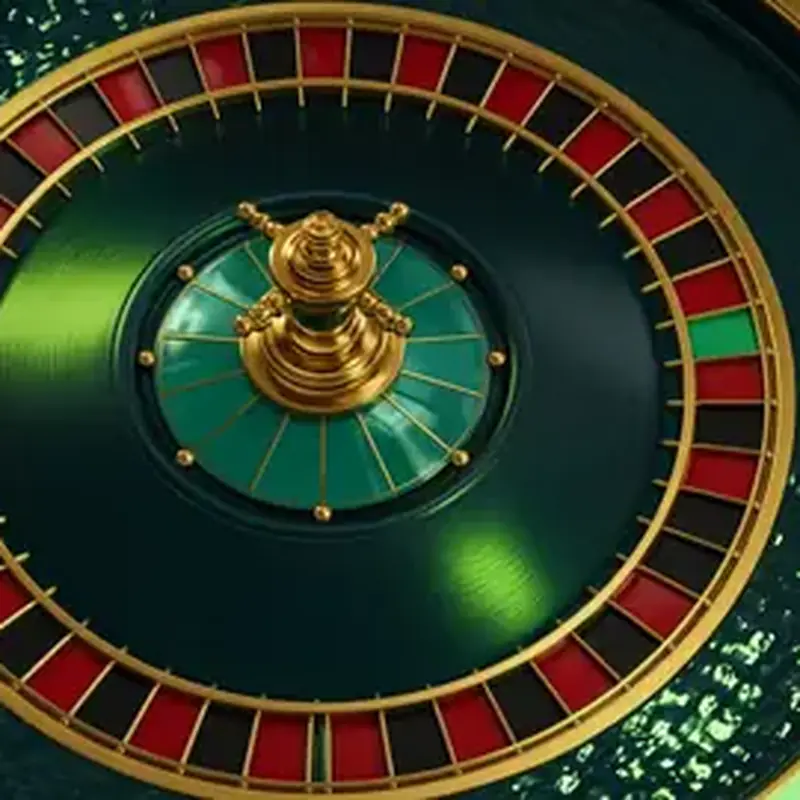 Roulette graphic on the LakhBet online platform