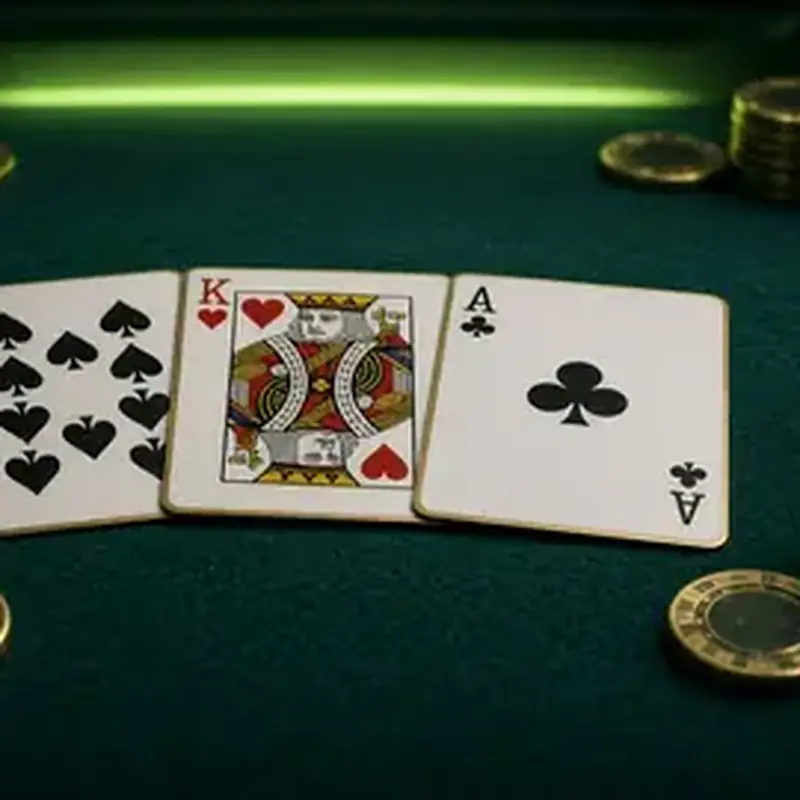 Teen Patti artwork on the LakhBet online platform